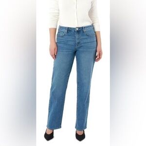 Seven7 Women's Straight Leg Blue Jeans Sz 12